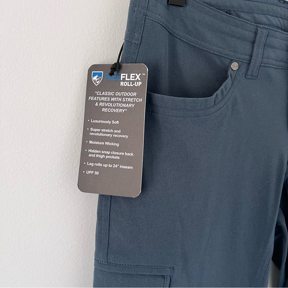 NET kuhl free flex roll up pants women’s 4 R - Picture 4 of 15